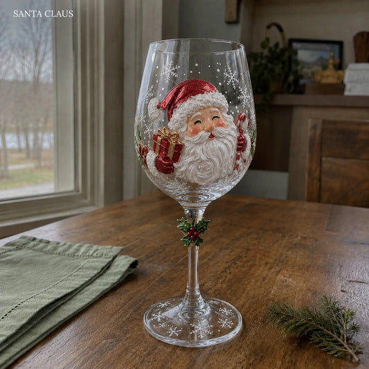 🎄Christmas Wine Glass Collection Gift Box Set✨